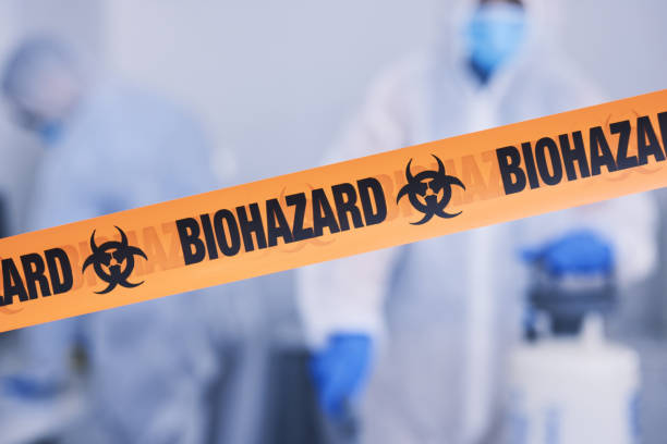 Professional Infectious Disease Decontamination technician working in Media, PA